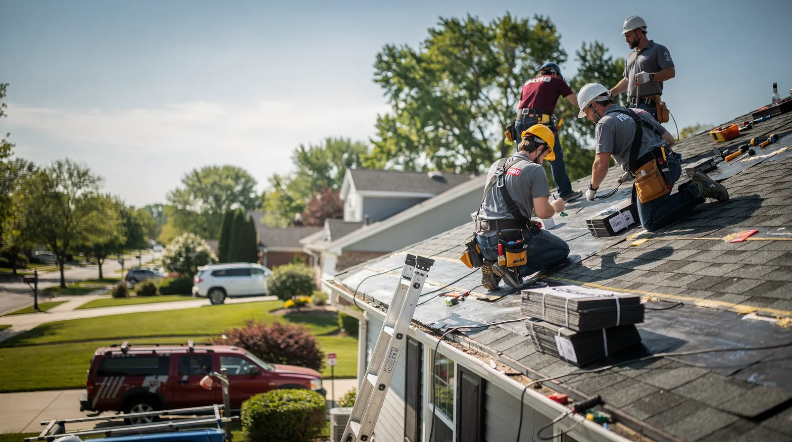 Roof Repair in Johnson, KS around you